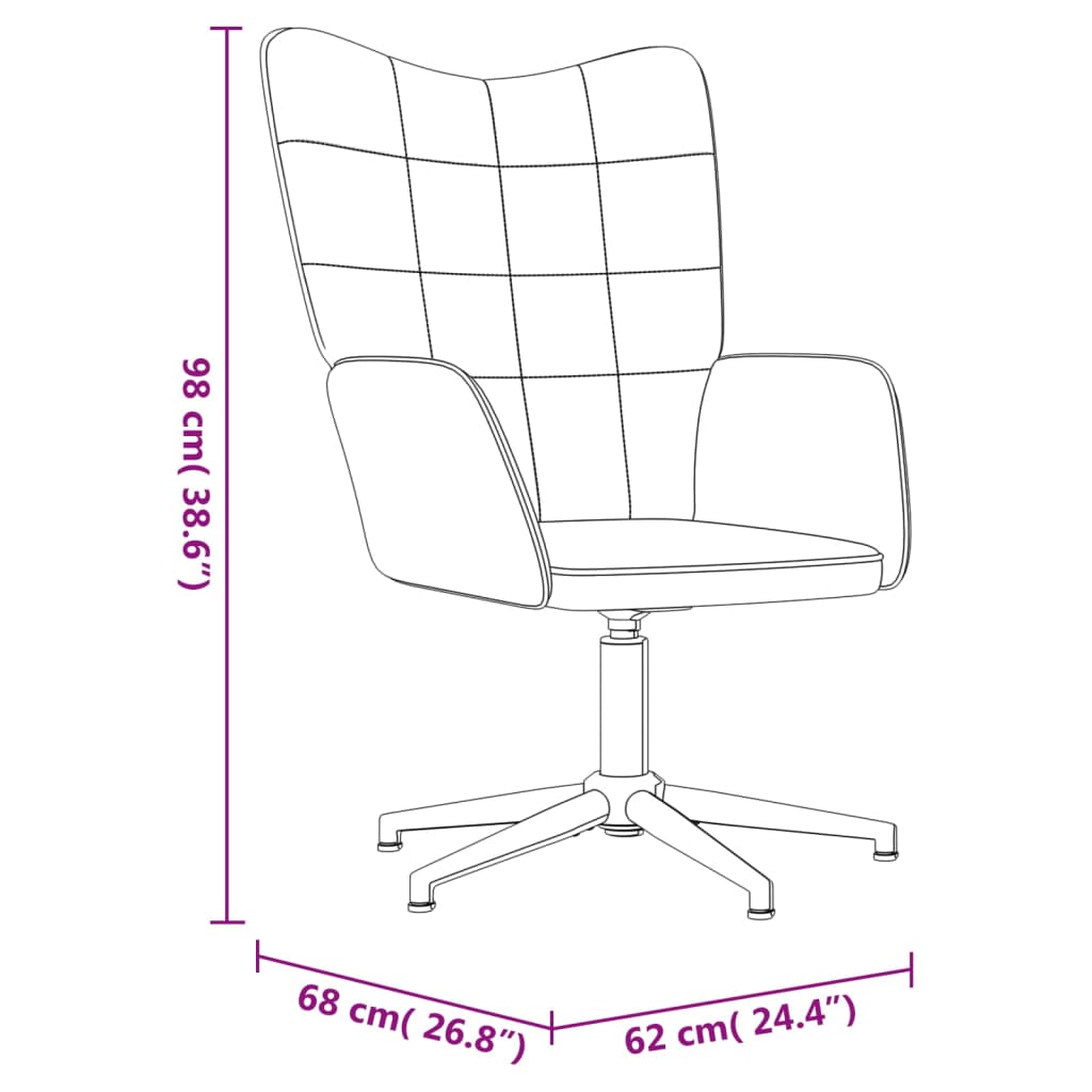 vidaXL Poltrona Relax con Poggiapiedi Giallo Senape in Velluto e PVC