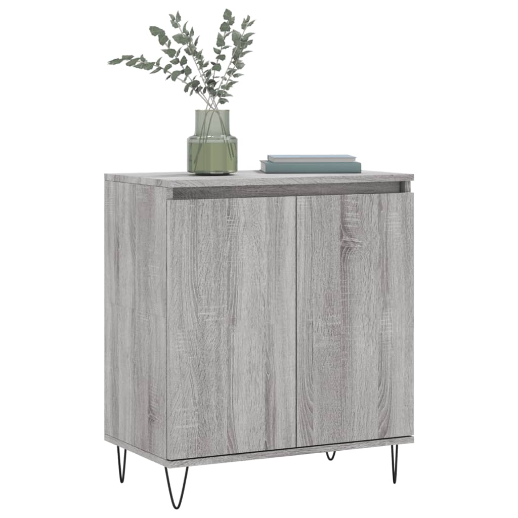 vidaXL Credenza Grigio Sonoma 60x35x70 cm in Legno Multistrato