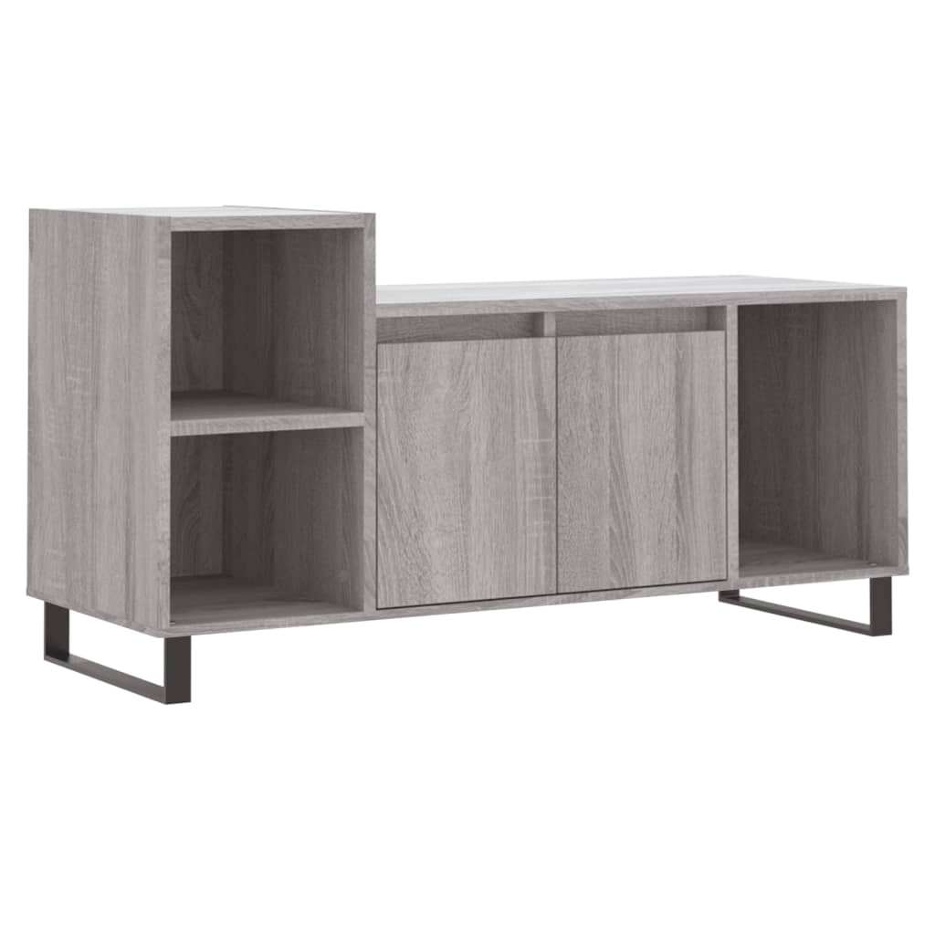 vidaXL Mobile TV Grigio Sonoma 100x35x55 cm in Legno Multistrato