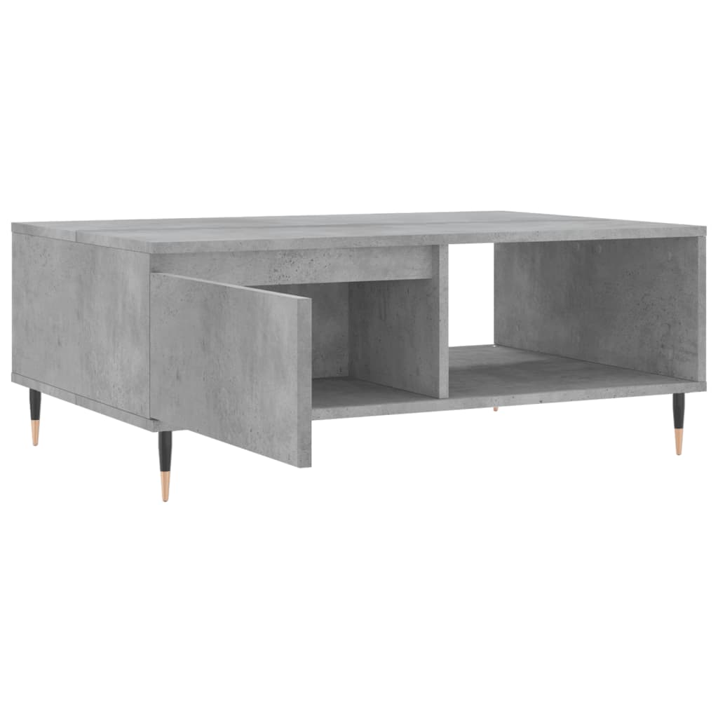 vidaXL Tavolino da Salotto Grigio Cemento 90x60x35cm Legno Multistrato