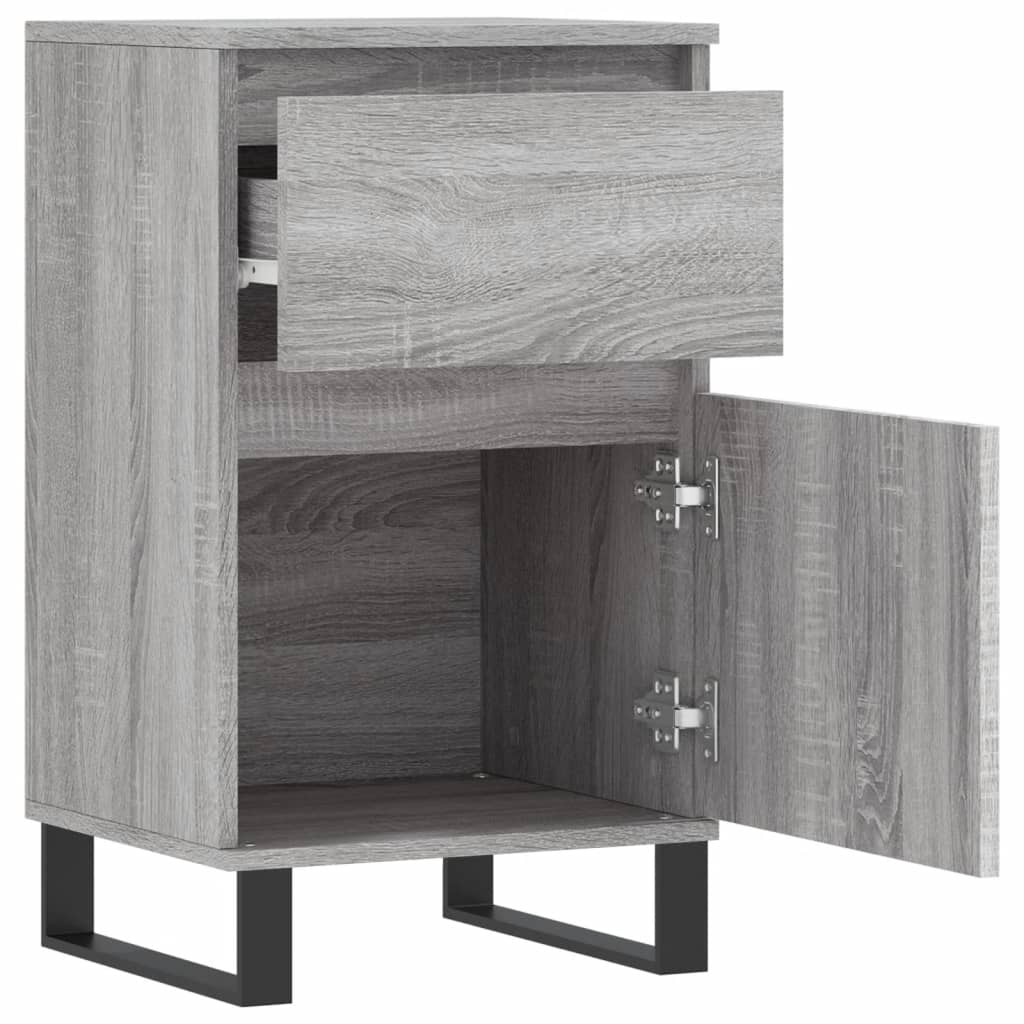 vidaXL Credenza Grigio Sonoma 40x35x70 cm in Legno Multistrato