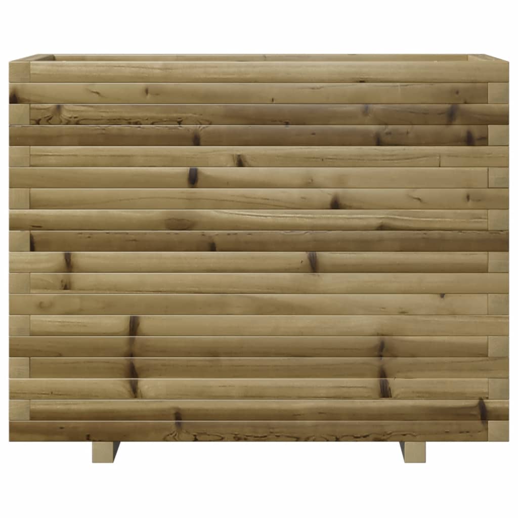 vidaXL Fioriera da Giardino 90x40x72 cm in Legno di Pino Impregnato