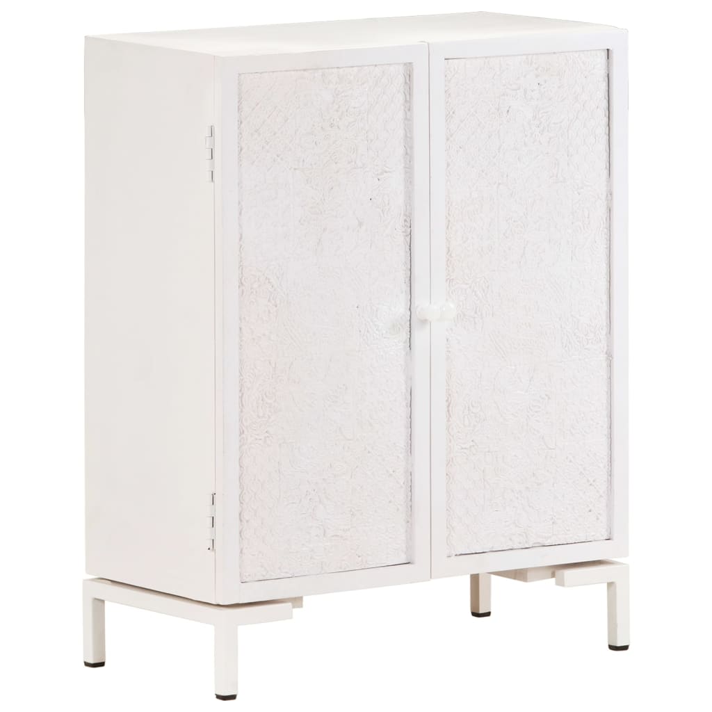 vidaXL Credenza 60x30x76 cm in Legno Massello di Mango