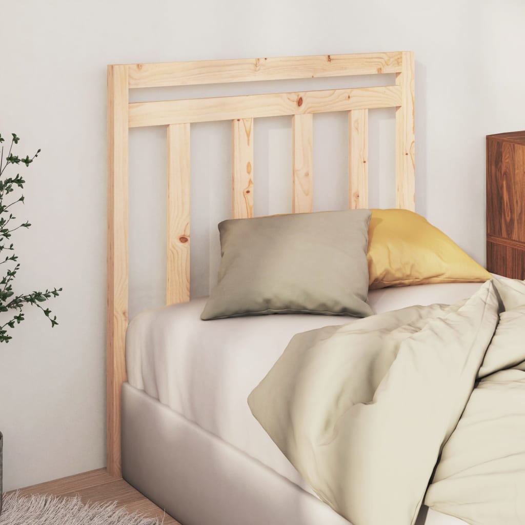 vidaXL Testiera per Letto 95x4x100 cm in Legno Massello di Pino