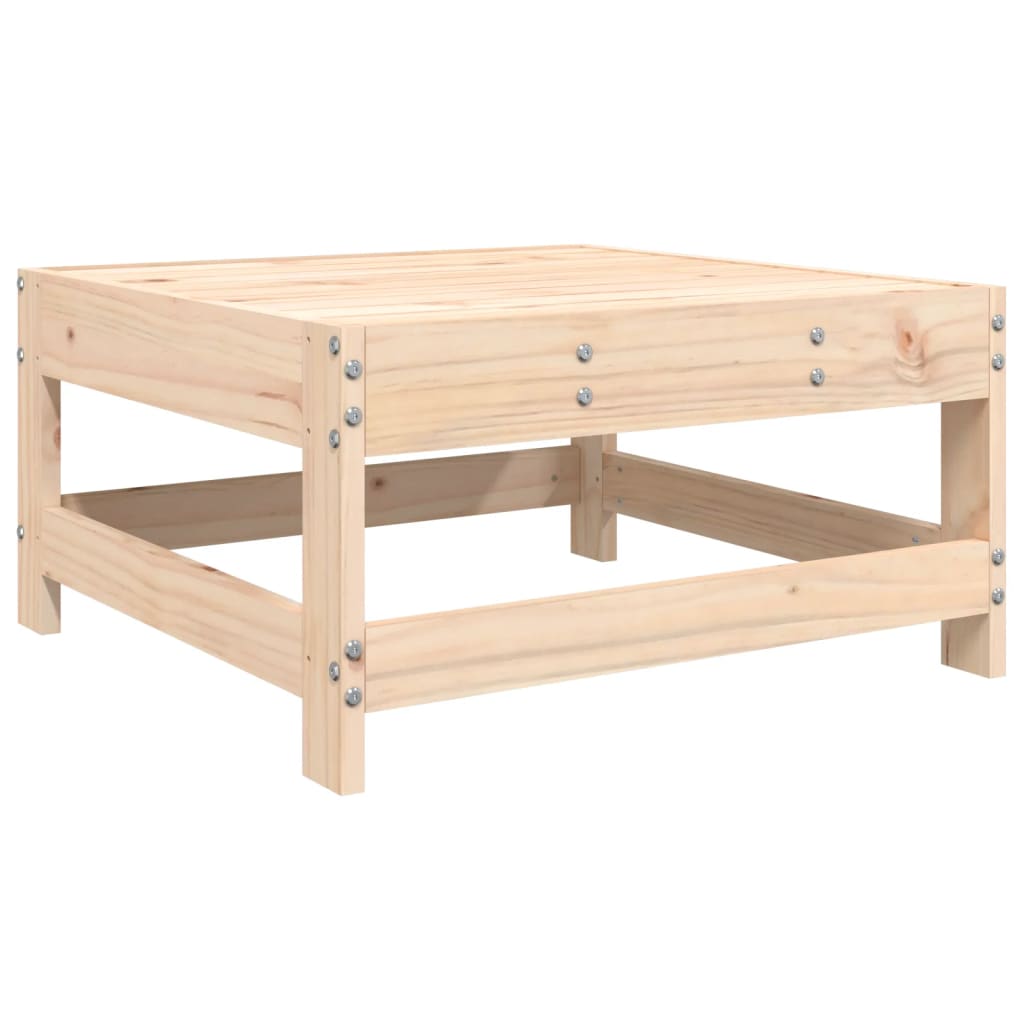 vidaXL Set Salotto da Giardino 4 pz in Legno Massello di Pino