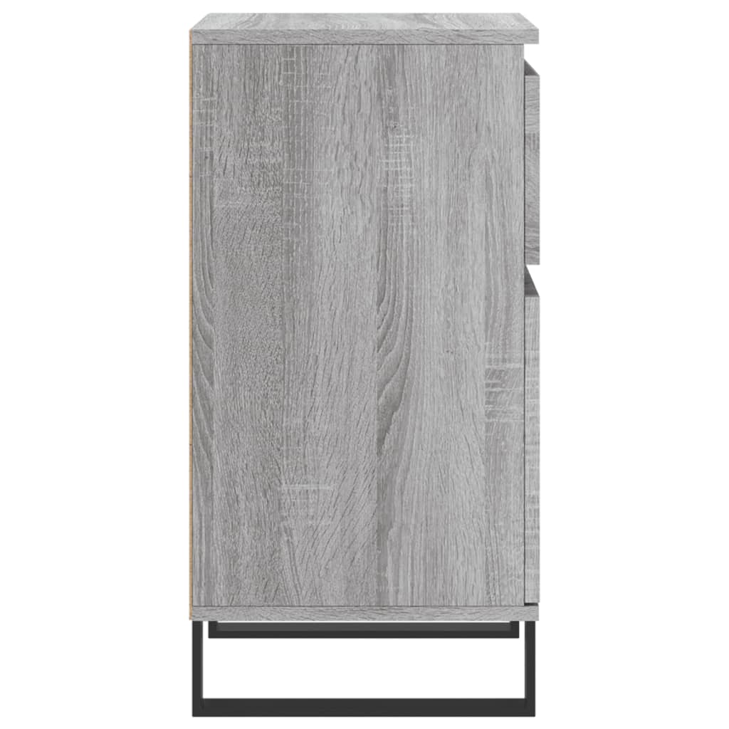 vidaXL Credenza Grigio Sonoma 40x35x70 cm in Legno Multistrato