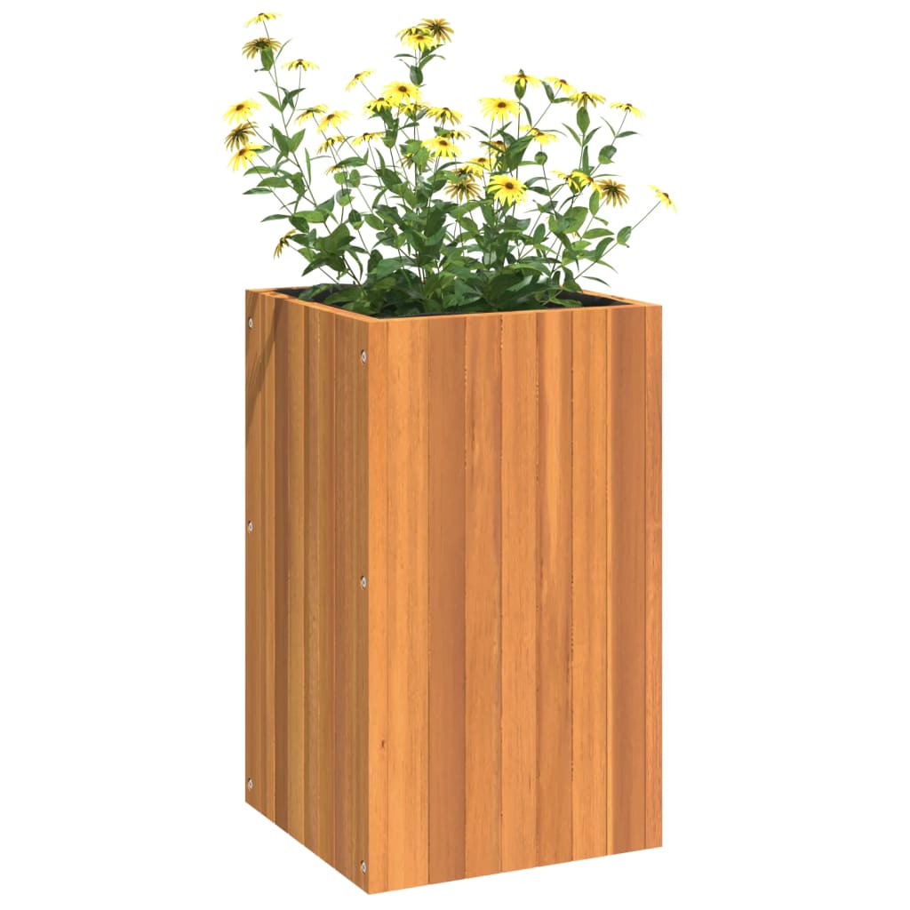 vidaXL Fioriera da Giardino 35x35x60 cm in Legno Massello di Acacia