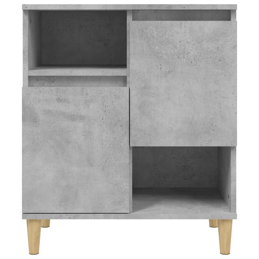 vidaXL Credenza Grigio Cemento 60x35x70 cm in Legno Multistrato