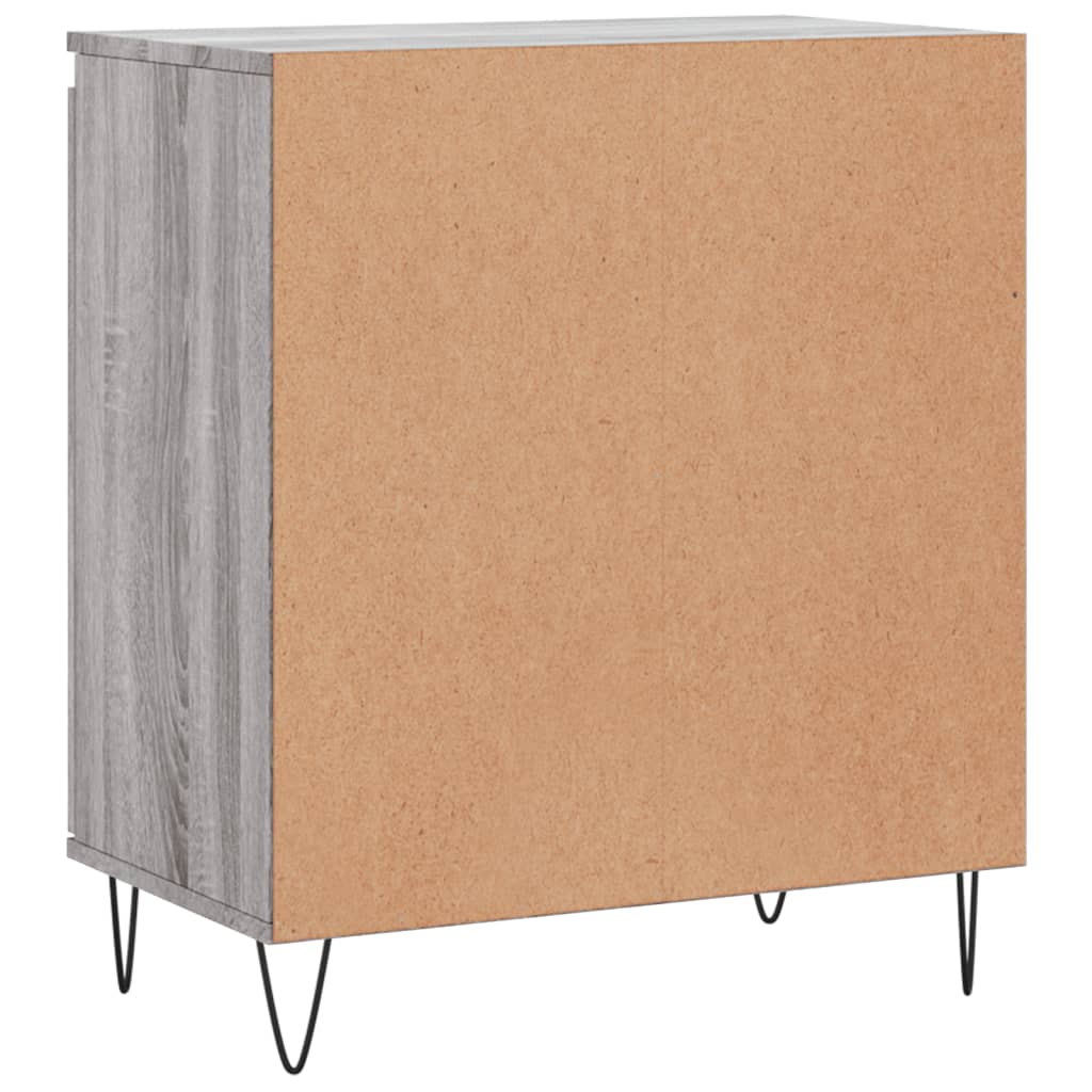 vidaXL Credenza Grigio Sonoma 60x35x70 cm in Legno Multistrato