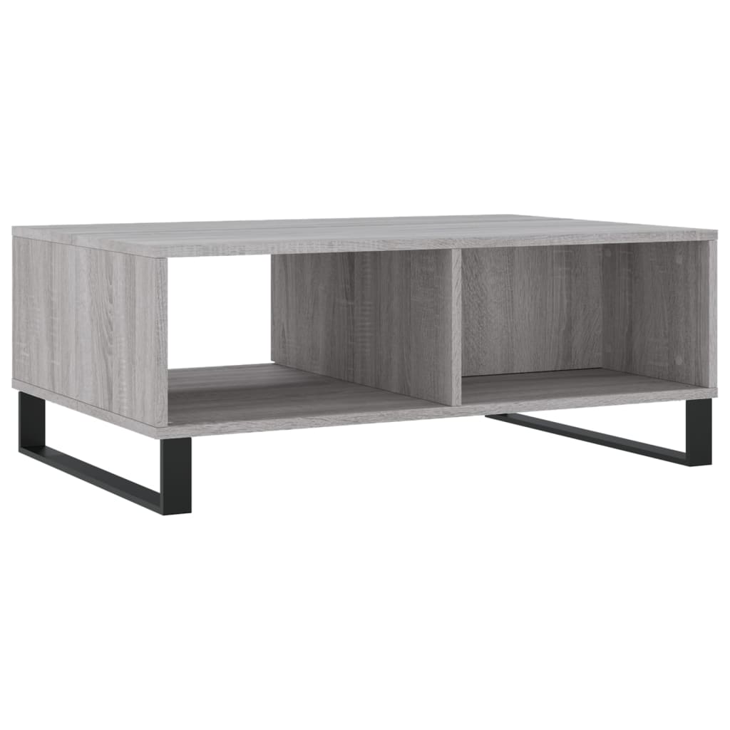 vidaXL Tavolino da Salotto Grigio Sonoma 90x60x35 cm Legno Multistrato