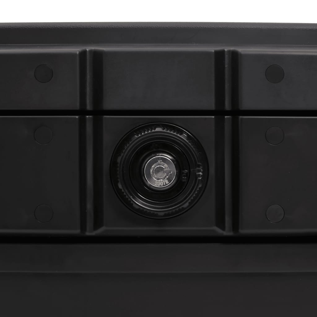 vidaXL Cassetta di Sicurezza Nera 44x37x34 cm