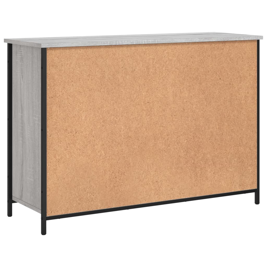 vidaXL Credenza Grigio Sonoma 100x35x70 cm in Legno Multistrato