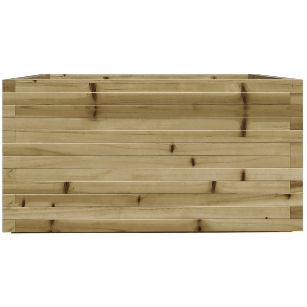 vidaXL Fioriera da Giardino 90x90x49,5 cm in Legno di Pino Impregnato