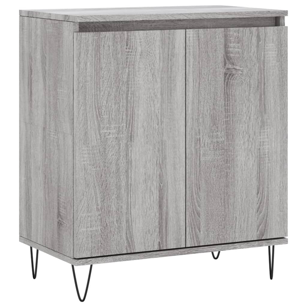 vidaXL Credenza Grigio Sonoma 60x35x70 cm in Legno Multistrato