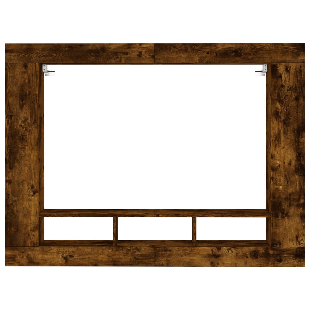 vidaXL Mobile Porta TV Rovere Fumo 152x22x113 cm in Legno Multistrato