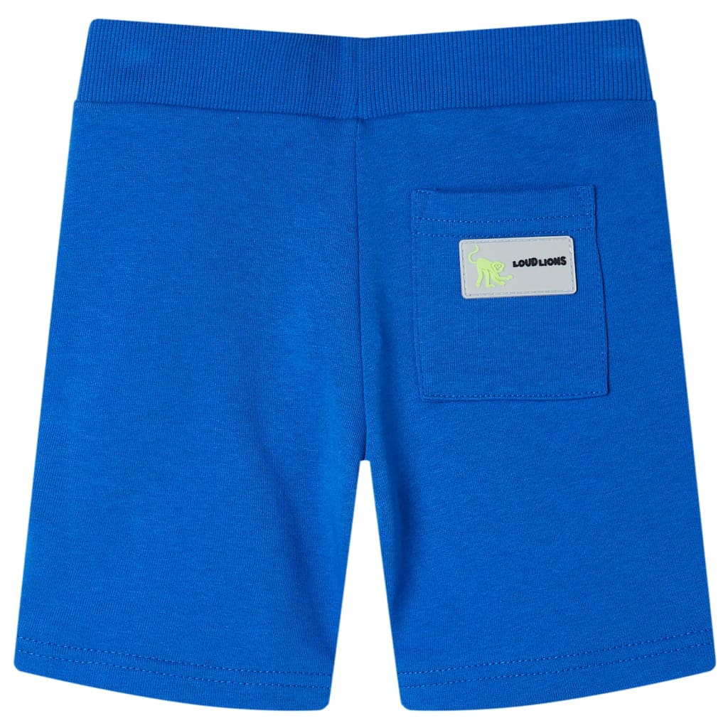 Pantaloncini per Bambini con Coulisse Blu 116