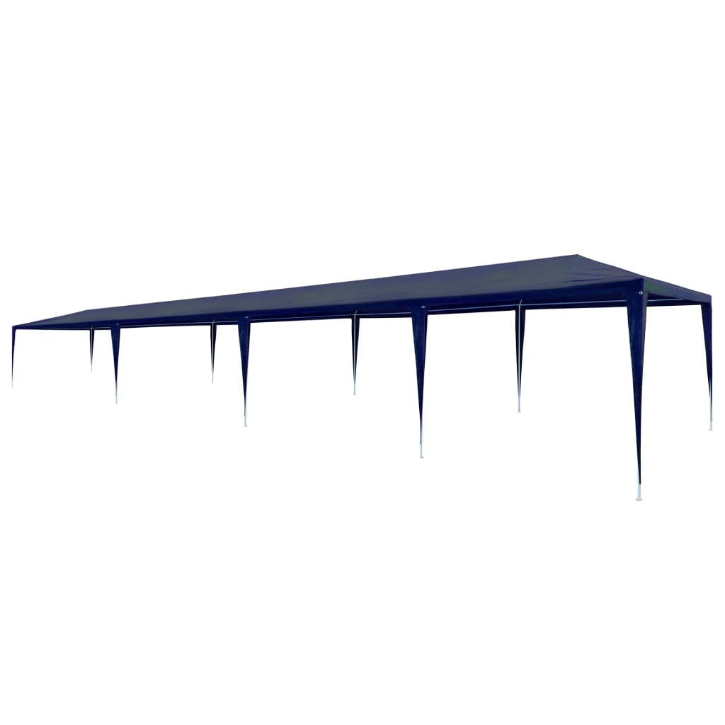 vidaXL Tendone per Feste 3x12 m in PE Blu