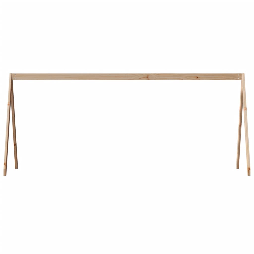 vidaXL Tetto per Letto Bambini 199x80,5x88 cm Legno Massello di Pino