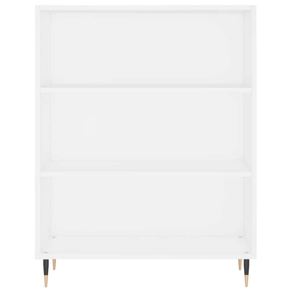 vidaXL Credenza Bianca 69,5x34x180 cm in Legno Multistrato