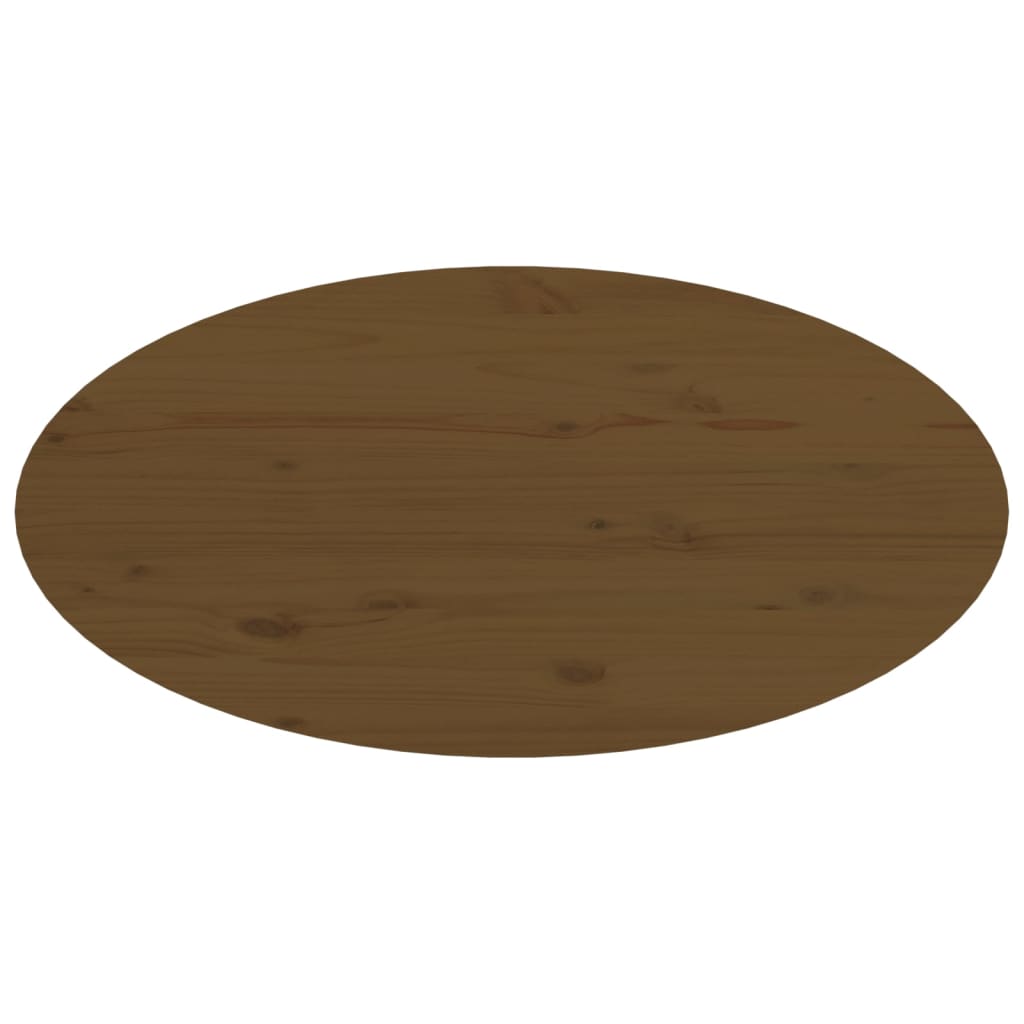 vidaXL Tavolino da Salotto Ambra 80x40x35 cm in Legno Massello di Pino