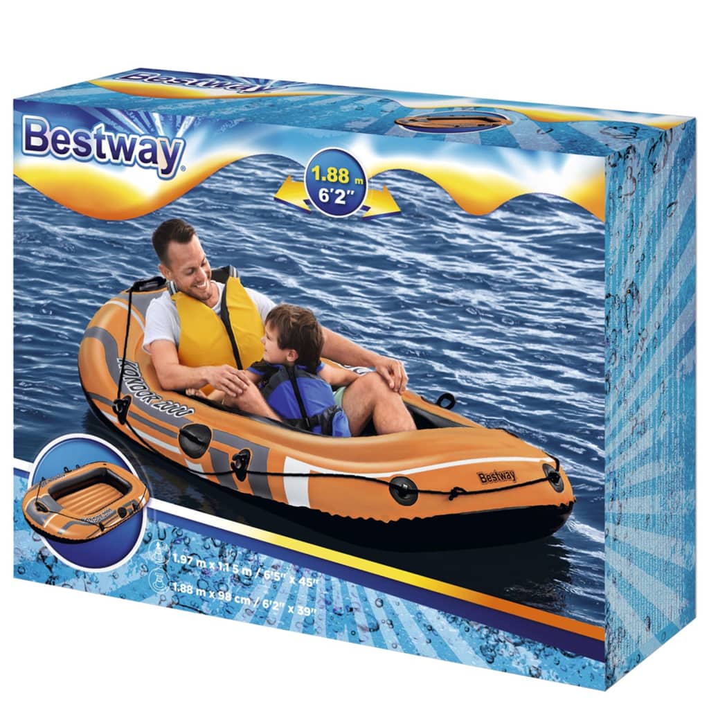 Bestway Gommone Gonfiabile Kondor 2000 188x98 cm