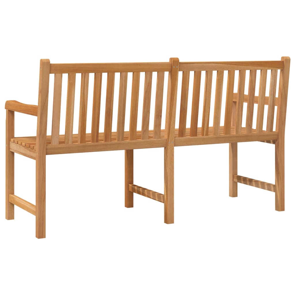 vidaXL Panchina da Giardino 150 cm in Legno Massello di Teak