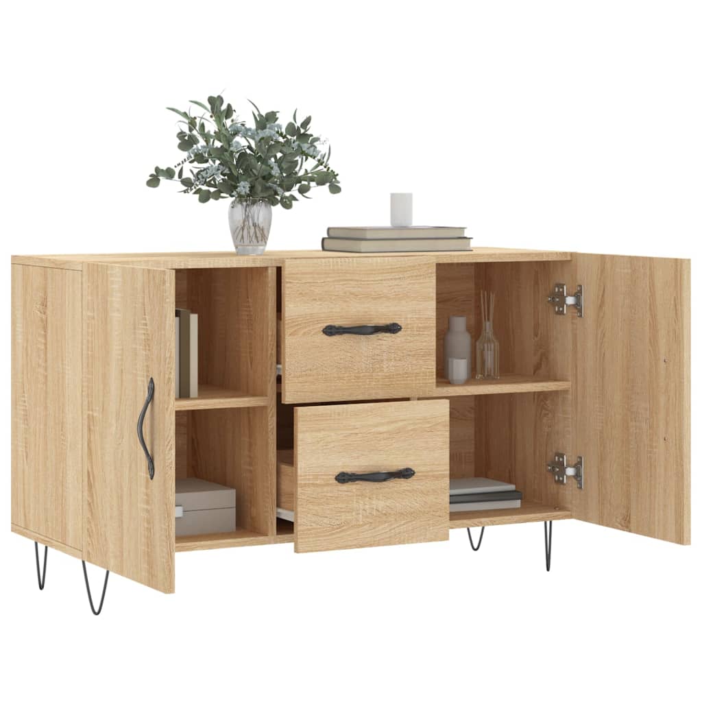 vidaXL Credenza Rovere Sonoma 100x36x60 cm in Legno Multistrato