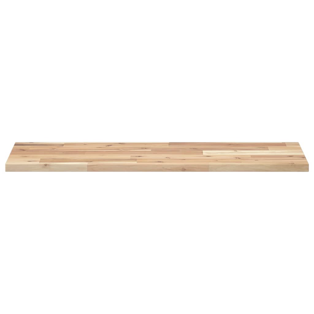 vidaXL Mensole da Parete 4 pz 100x30x2 cm Legno Acacia Non Trattato