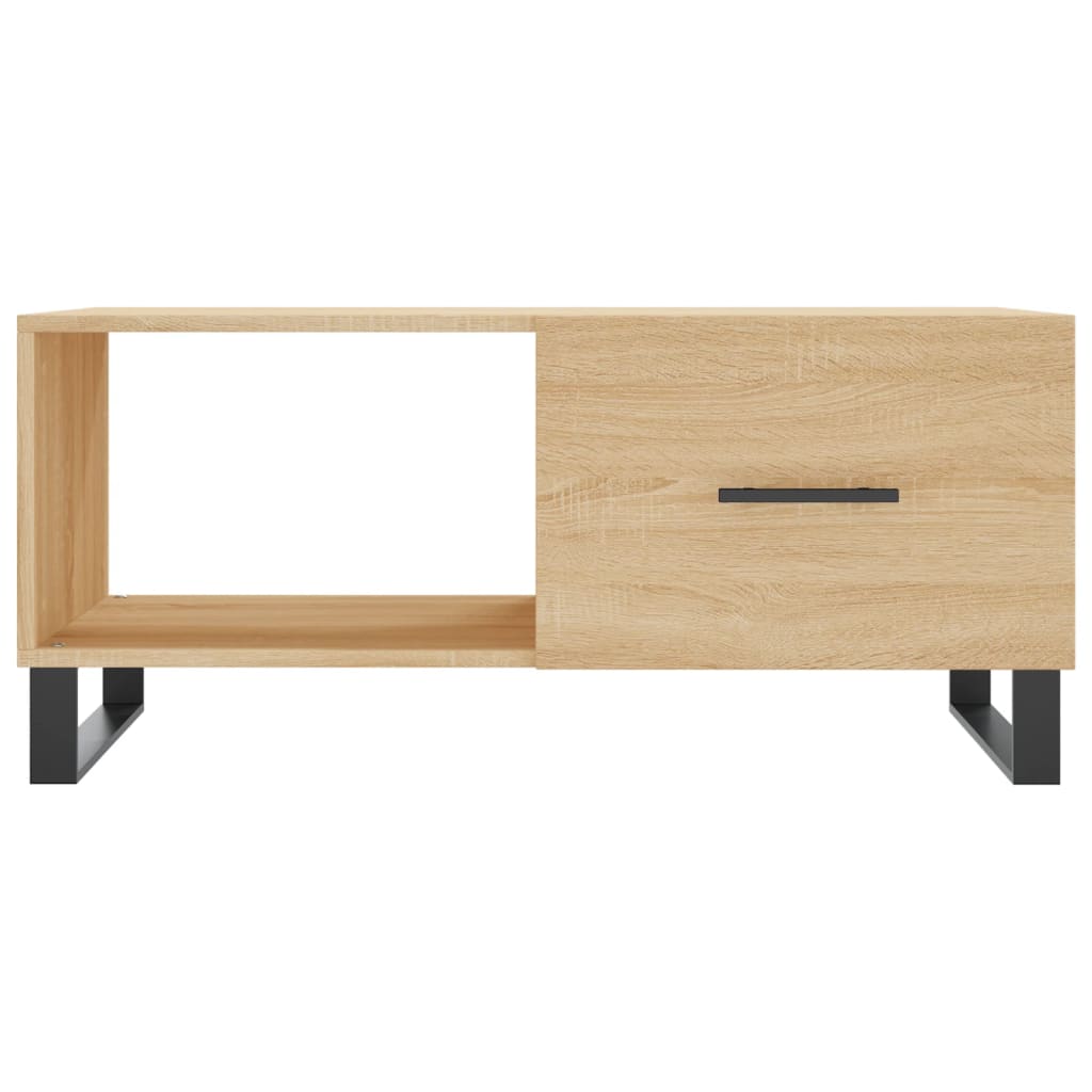 vidaXL Tavolino da Salotto Rovere Sonoma 90x50x40 cm Legno Multistrato