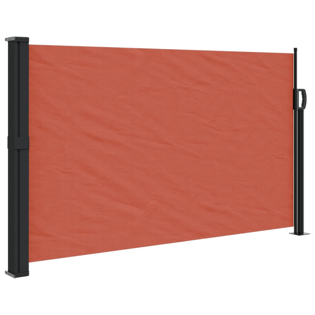 vidaXL Tenda da Sole Laterale Retrattile Terracotta 120x500 cm