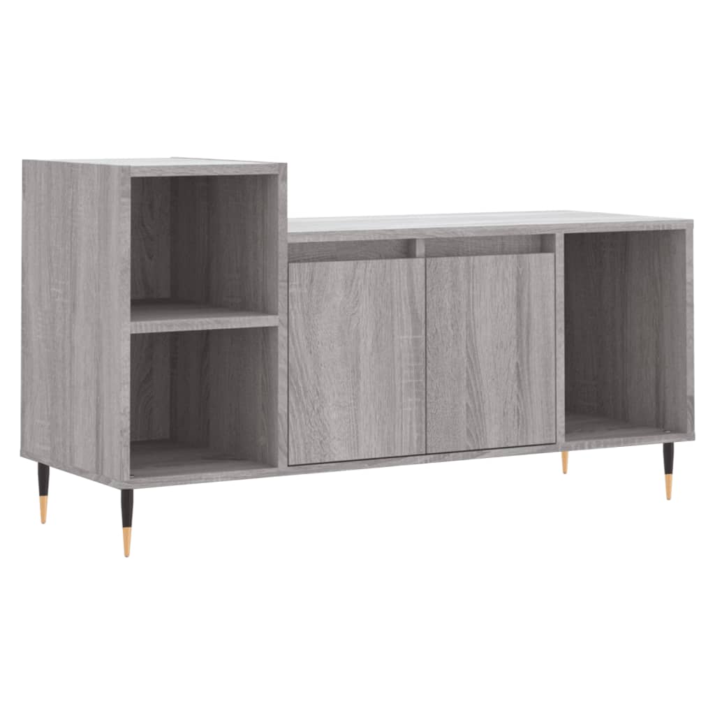 vidaXL Mobile TV Grigio Sonoma 100x35x55 cm in Legno Multistrato