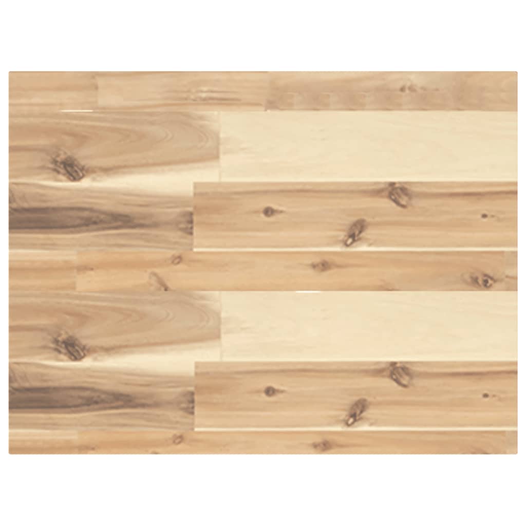 vidaXL Mensole da Parete 4 pz 60x30x4 cm Legno Acacia Non Trattato