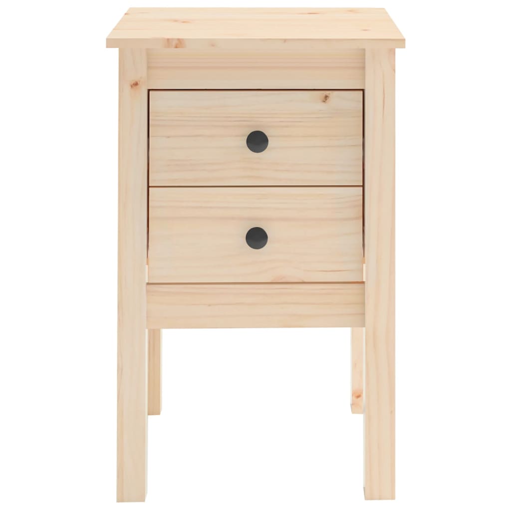 vidaXL Comodino 40x35x61,5 cm in Legno Massello di Pino