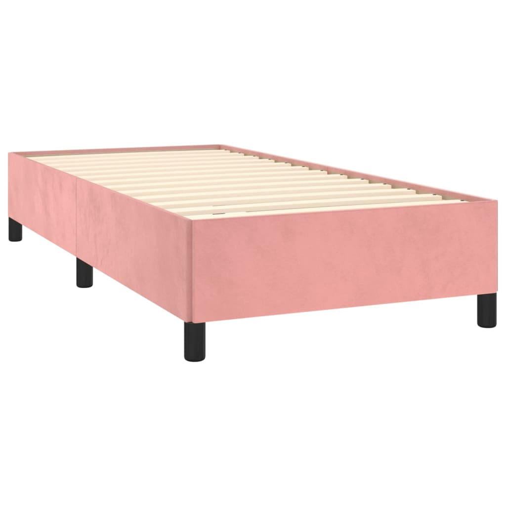 vidaXL Giroletto Rosa 100x200 cm in Velluto