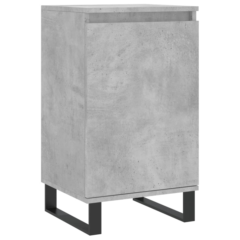 vidaXL Credenza Grigio Cemento 40x35x70 cm in Legno Multistrato