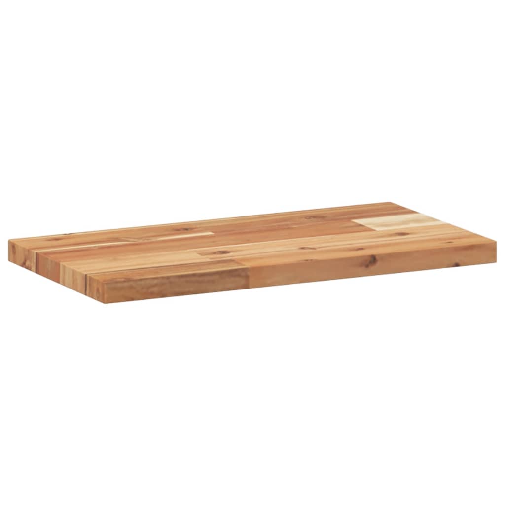 vidaXL Ripiano a Parete 60x20x2 cm Legno Massello Acacia Rifinito Olio