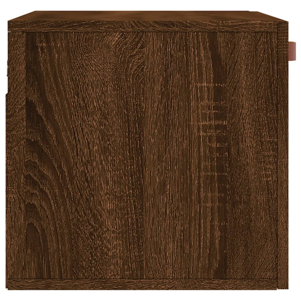 vidaXL Mobile a Parete Rovere Marrone 60x36,5x35 cm Legno Multistrato