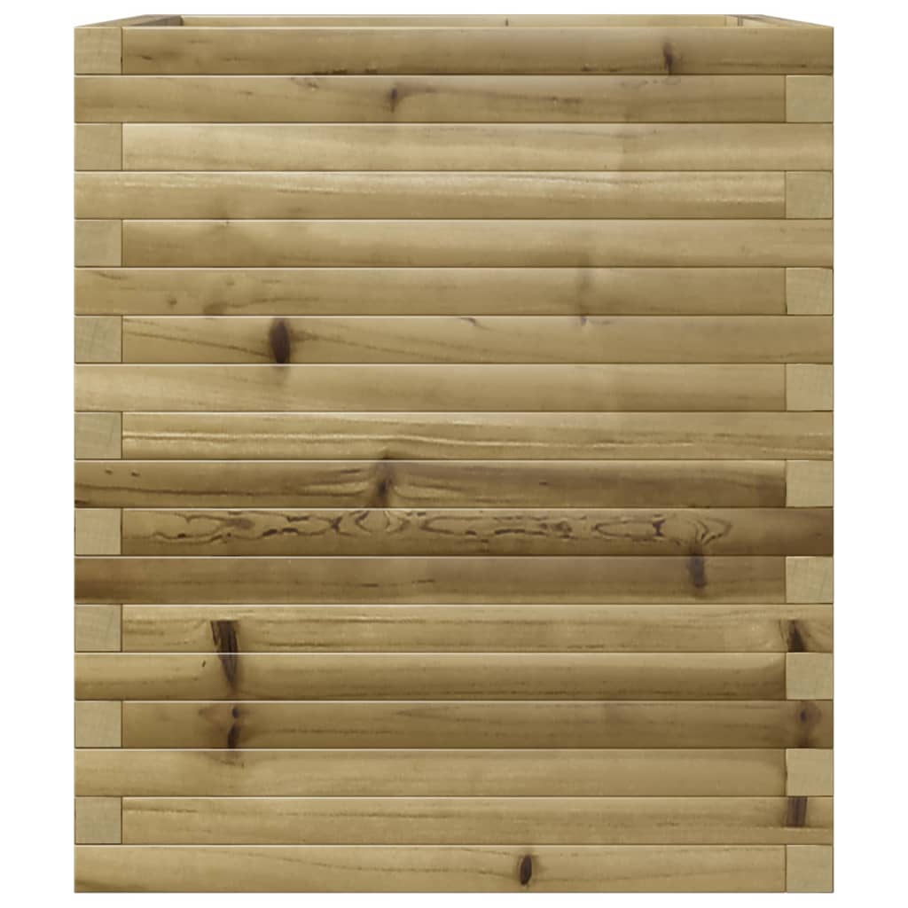 vidaXL Fioriera da Giardino 60x60x68,5 cm in Legno di Pino Impregnato