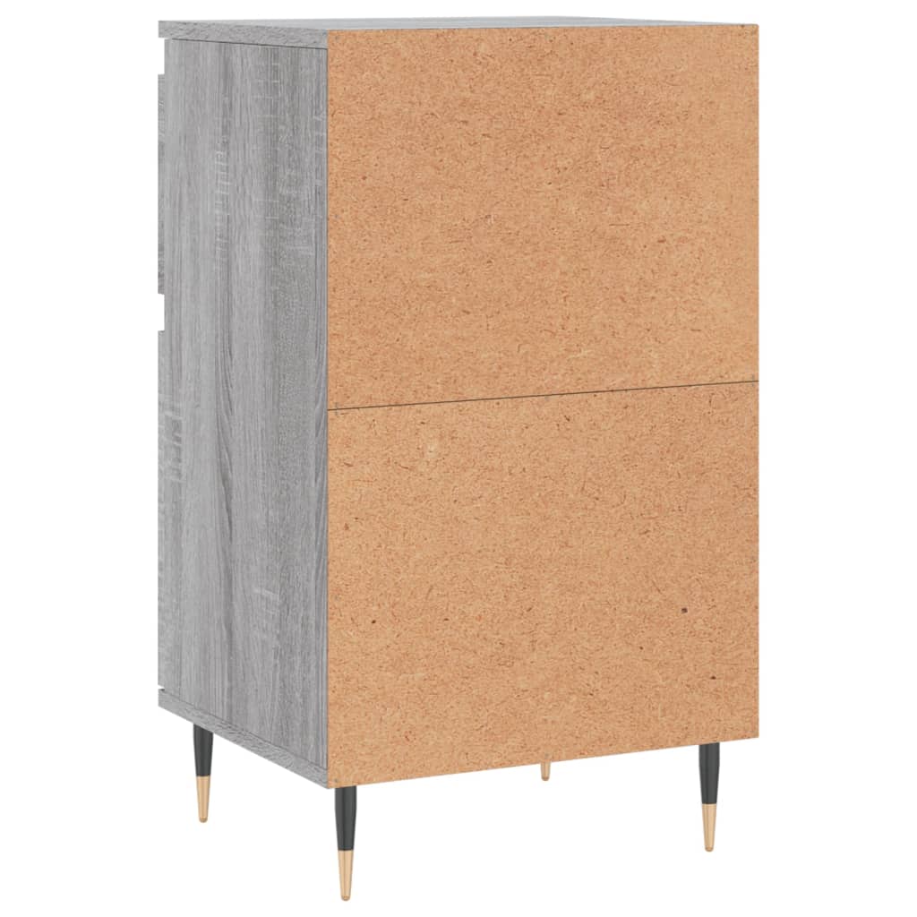 vidaXL Credenza Grigio Sonoma 40x35x70 cm in Legno Multistrato