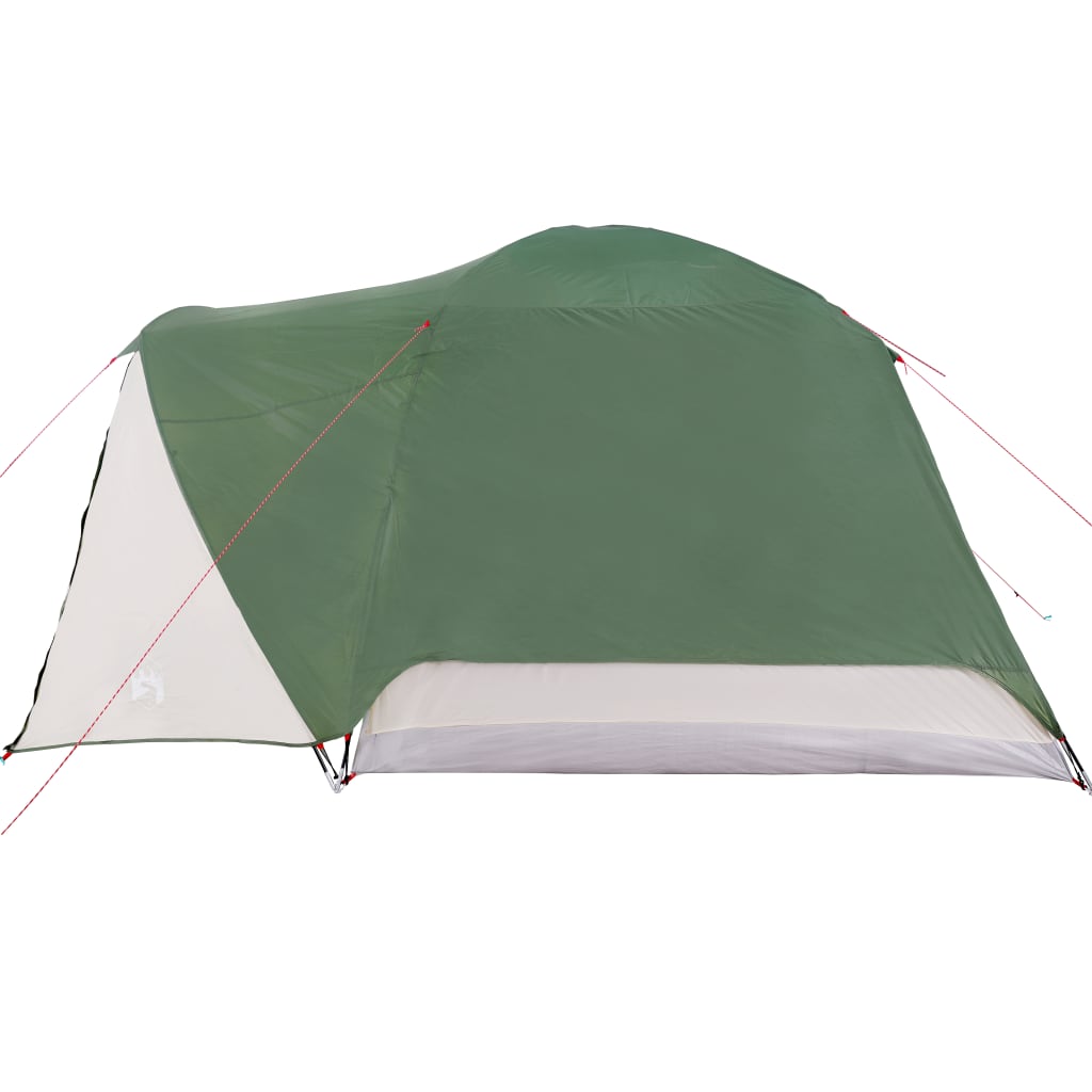 vidaXL Tenda da Campeggio a Cupola per 6 Persone Verde Impermeabile