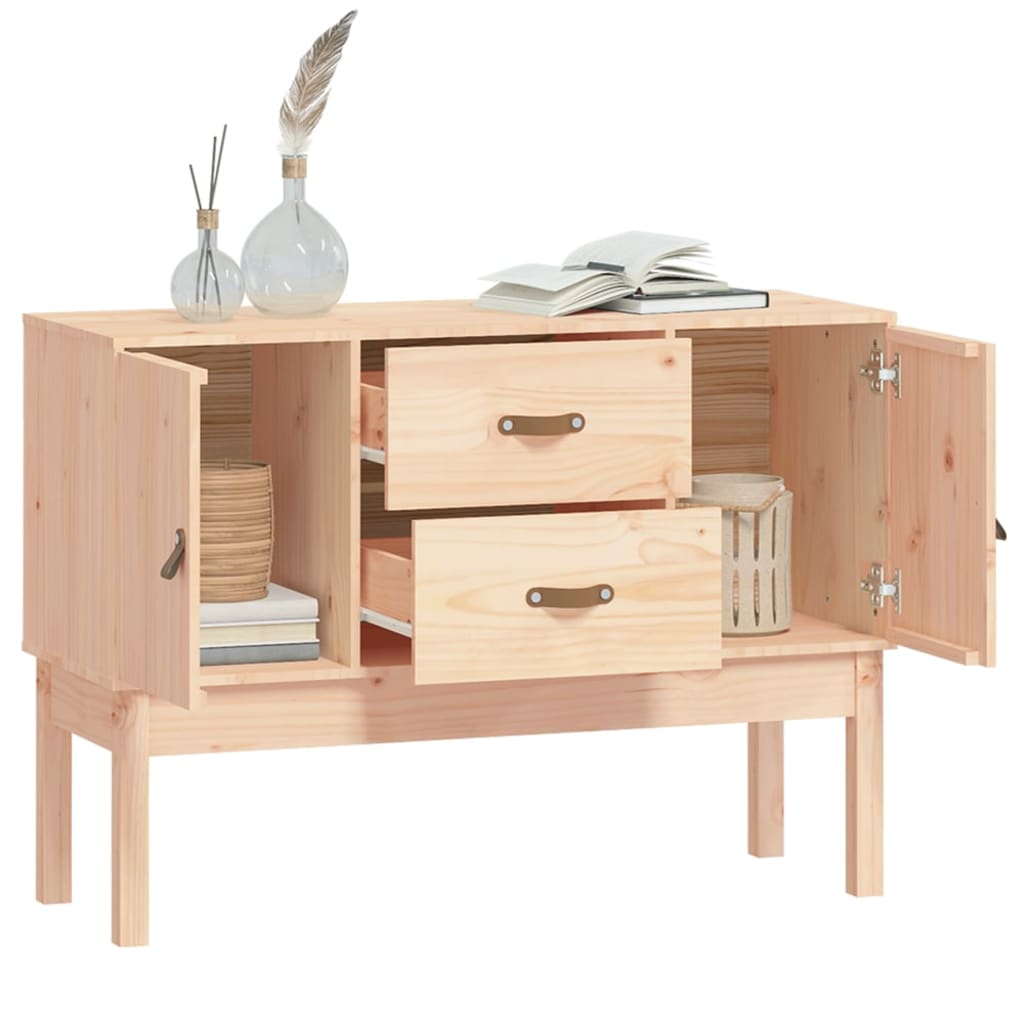 vidaXL Credenza 110x40x78 cm in Legno Massello di Pino