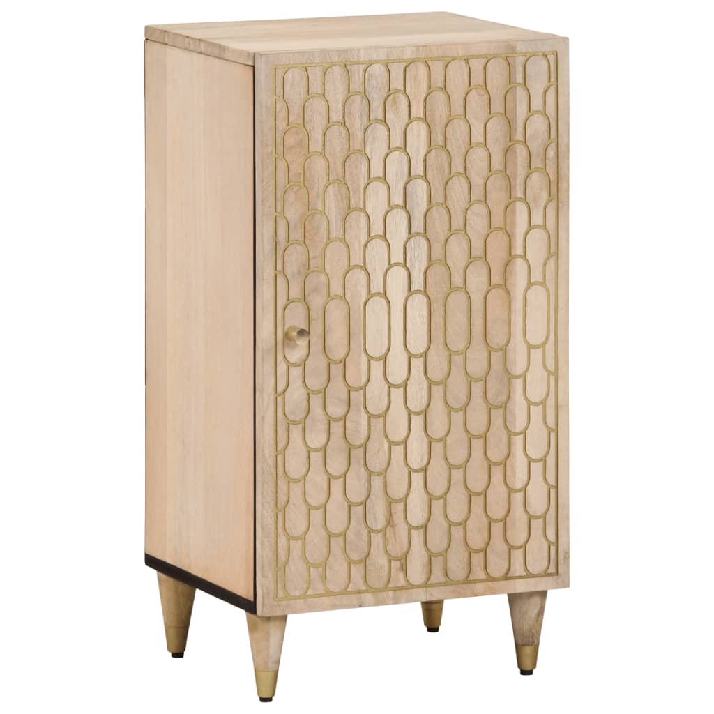 vidaXL Credenza 40x33x75 cm in Legno Massello di Mango