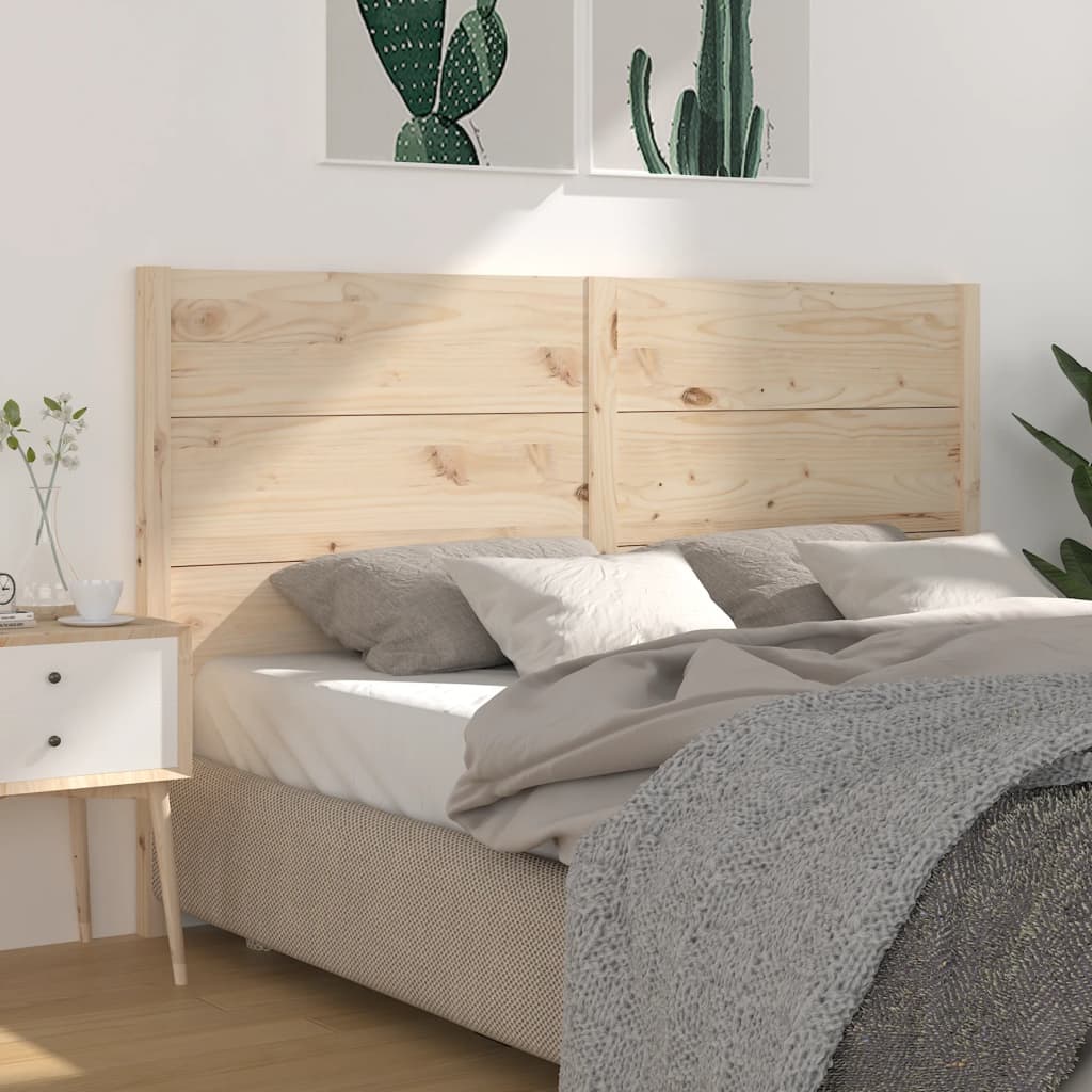 vidaXL Testiera per Letto 141x4x100 cm in Legno Massello di Pino