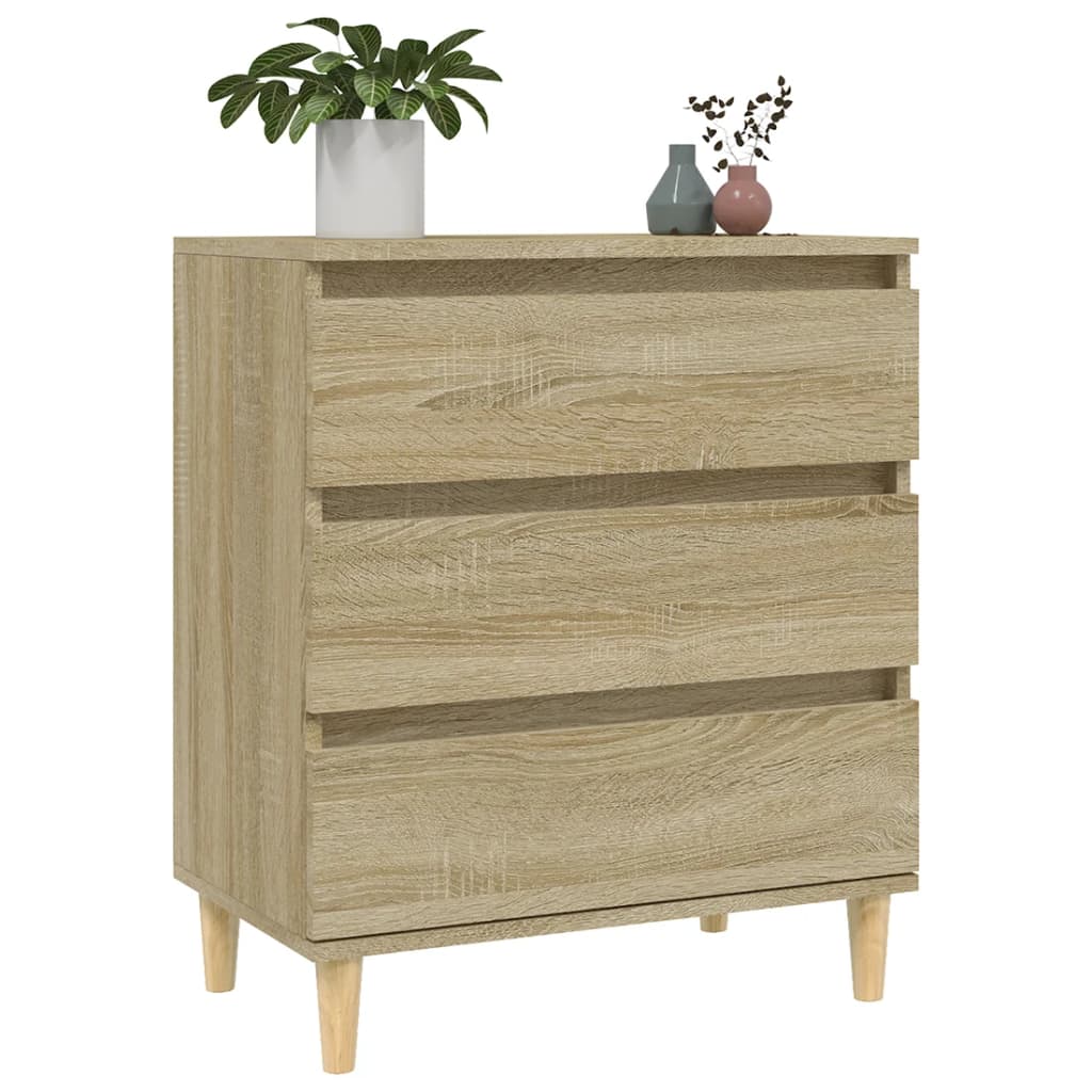 vidaXL Credenza Rovere Sonoma 60x35x70 cm in Legno Multistrato