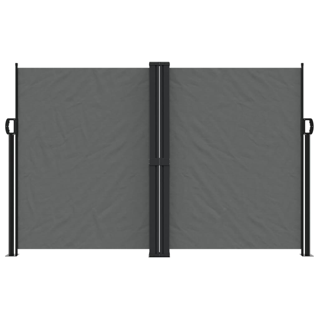 vidaXL Tenda da Sole Laterale Retrattile Antracite 160x600 cm