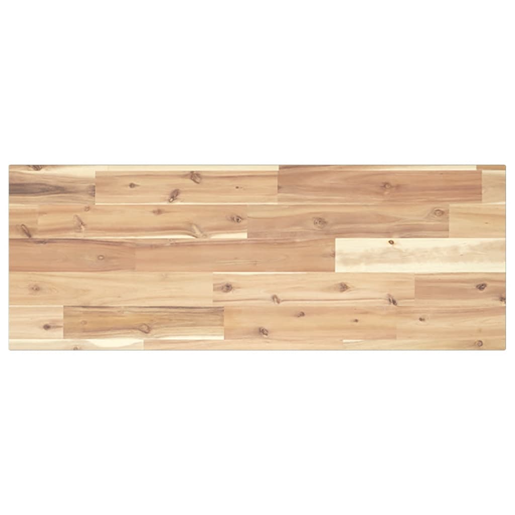 vidaXL Ripiano a Parete 100x30x2 cm Legno Massello Acacia Non Trattato