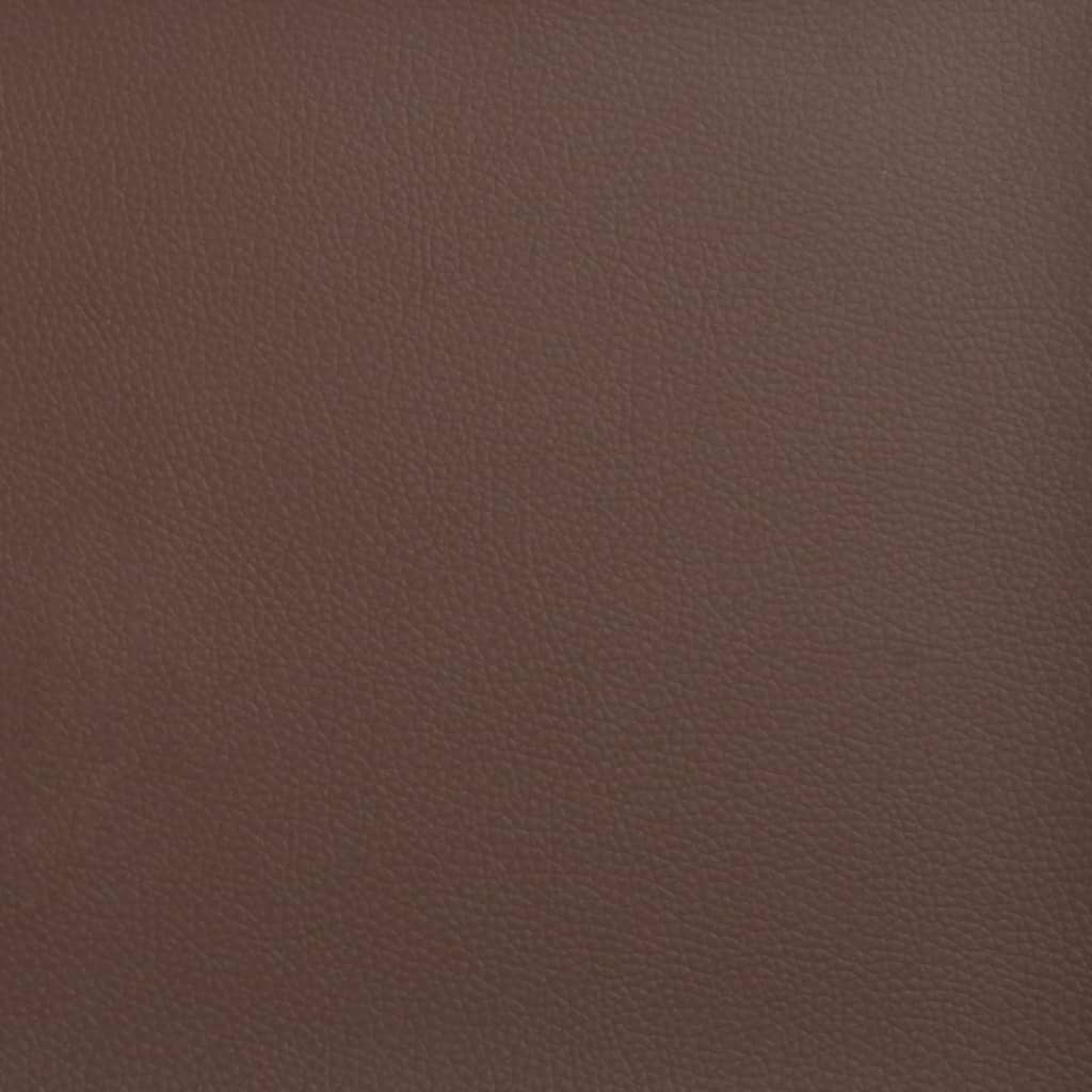 vidaXL Panca Marrone 100x35x41 cm in Similpelle