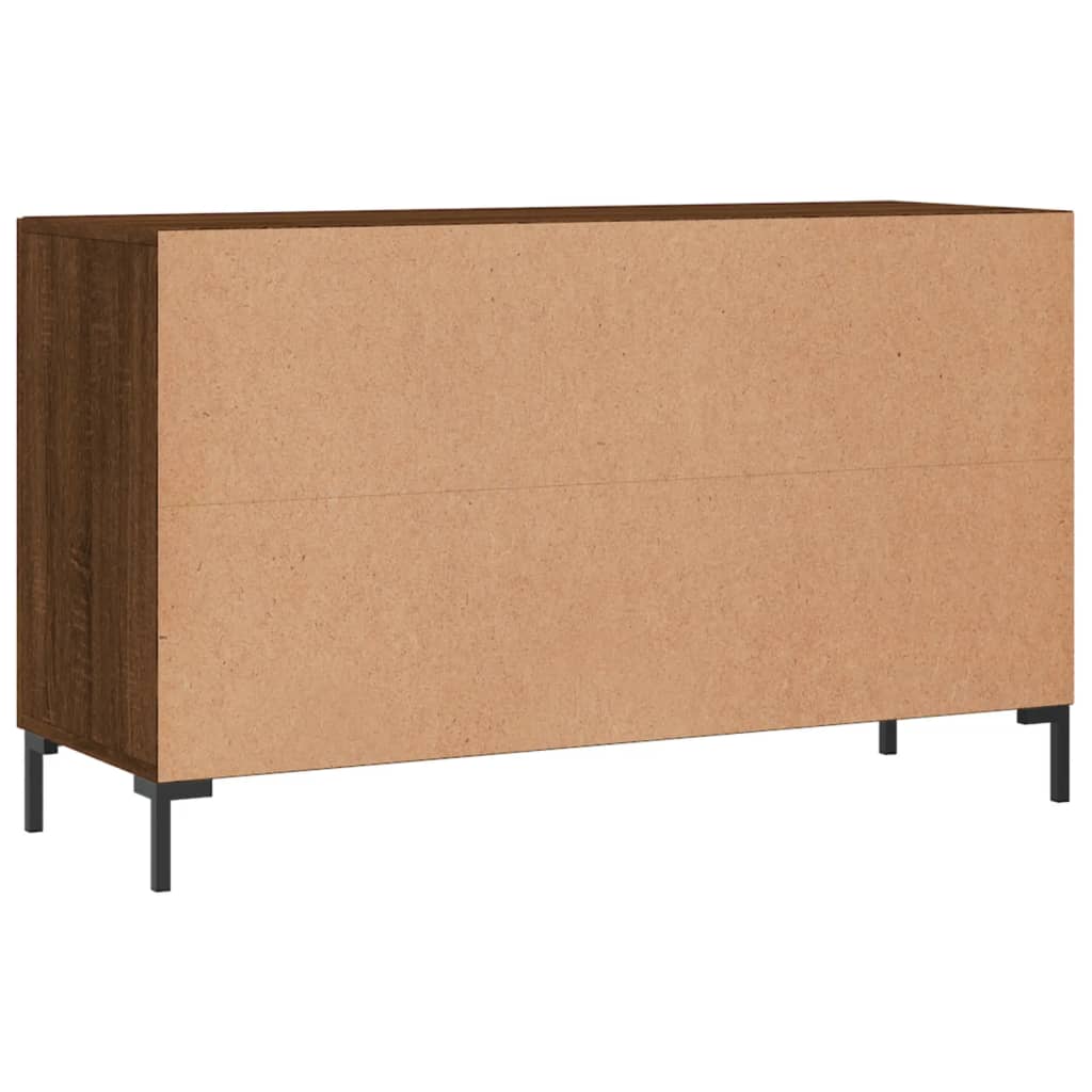 vidaXL Credenza Rovere Marrone 100x36x60 cm in Legno Multistrato