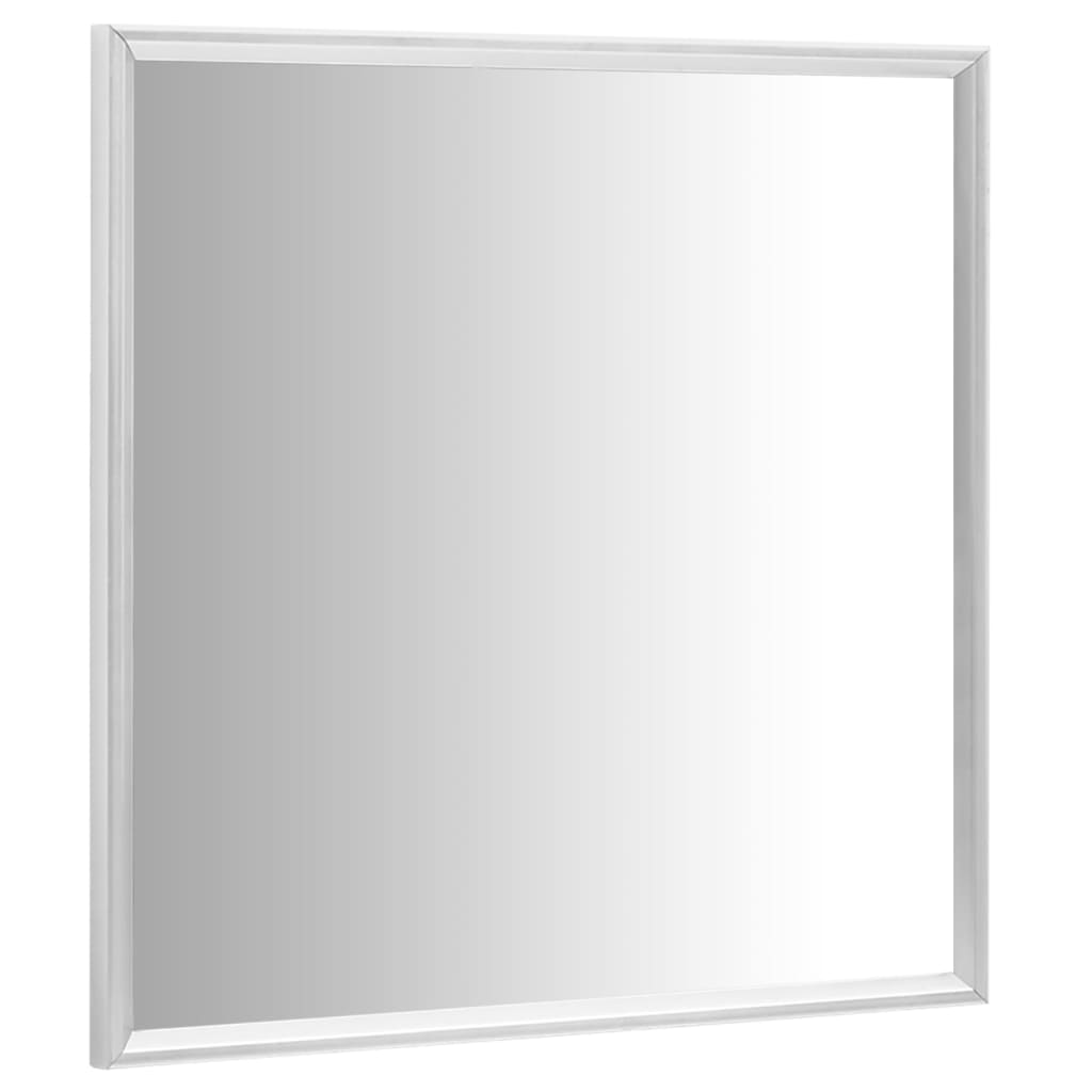 vidaXL Specchio Argento 40x40 cm