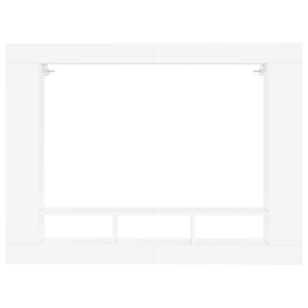 vidaXL Mobile Porta TV Bianco 152x22x113 cm in Legno Multistrato